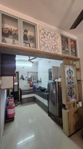 Kitchen Image of 1085 Sq.ft 3 BHK Independent House for sale in New Waghodia Road Vadodara for Rs. 4200000