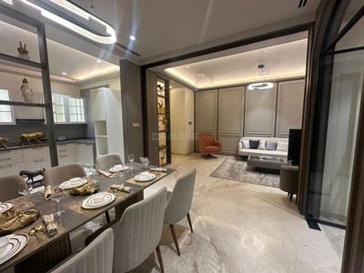 Dining Area Image of 1590 Sq.ft 4 BHK Apartment / Flat for sale in Balewadi Pune for Rs. 22500000