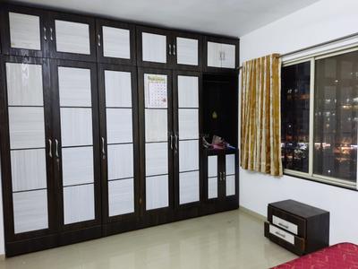 Bedroom Image of 1204 Sq.ft 2 BHK Apartment / Flat for rent in Tejas Poorva Residency, Pimple Saudagar Pune for Rs. 35000