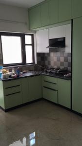 Kitchen Image of 1424 Sq.ft 3 BHK Apartment / Flat for rent in Azea Botanica, Vrindavan Yojana Lucknow for Rs. 30000
