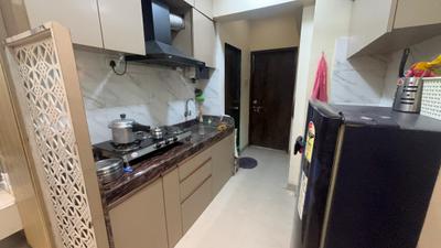 Kitchen Image of 730 Sq.ft 1.5 BHK Apartment / Flat for sale in Dream Sai Elegance, Ulwe Navi Mumbai for Rs. 6500000