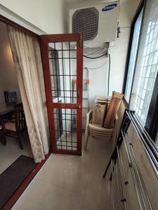 Balcony Image of 1400 Sq.ft 3 BHK Apartment / Flat for rent in Richards Town Bengaluru for Rs. 75000