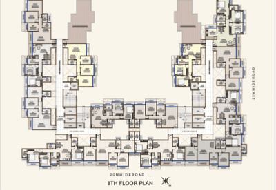 Image of 1520 Sq.ft 3 BHK Apartment / Flat for sale in Pushpak Nagar, Navi Mumbai for Rs. 9500000