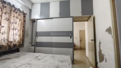 Bedroom Image of 595 Sq.ft 1 BHK Apartment / Flat for rent in Poddar Palm Enclave, Makarba Ahmedabad for Rs. 22500