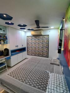 Bedroom Image of 1630 Sq.ft 3 BHK Apartment / Flat for sale in Happy Home Nakshatra Embassy, Palanpur Surat for Rs. 6790000