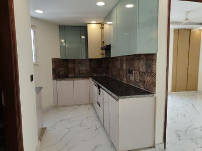 Kitchen Image of 800 Sq.ft 2 BHK Builder Floor for rent in Chhattarpur New Delhi for Rs. 29999