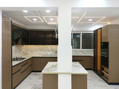 Kitchen Image of 2200 Sq.ft 4 BHK Apartment / Flat for sale in Sant Sundar Das Apartments, Sector 12 Dwarka New Delhi for Rs. 41000000