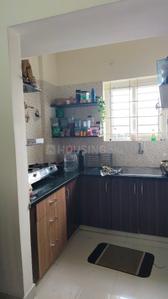 Kitchen Image of 620 Sq.ft 1 BHK Apartment / Flat for rent in Halasuru Bengaluru for Rs. 32000