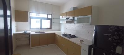 Kitchen Image of 1200 Sq.ft 3 BHK Apartment / Flat for sale in Paranjape Blue Ridge, Hinjawadi Pune for Rs. 13500000