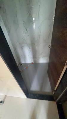 Bathroom Image of 500 Sq.ft 1 BHK Apartment / Flat for rent in Dosti Desire Dosti Joy, Thane West Thane for Rs. 18000