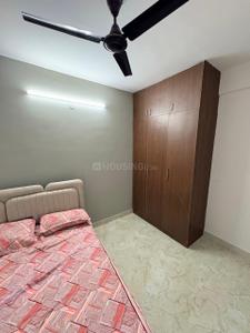Bedroom Image of 550 Sq.ft 1 BHK Apartment / Flat for rent in Thanisandra Bengaluru for Rs. 28000