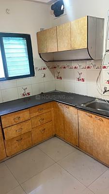 Kitchen Image of 1200 Sq.ft 1 RK Apartment / Flat for rent in Mahalakshmi Nagar Indore for Rs. 25000