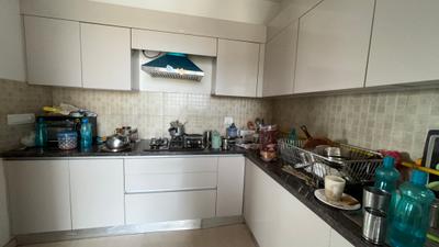 Kitchen Image of 1545 Sq.ft 3 BHK Apartment / Flat for rent in Godrej Woods, Sector 43 Noida for Rs. 78000