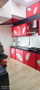 Kitchen Image of 1328 Sq.ft 3 BHK Apartment / Flat for rent in Hiland Park, Santoshpur Kolkata for Rs. 60000