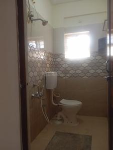 Bathroom Image of 1200 Sq.ft 2 BHK Independent House for rent in Begur Bengaluru for Rs. 28000