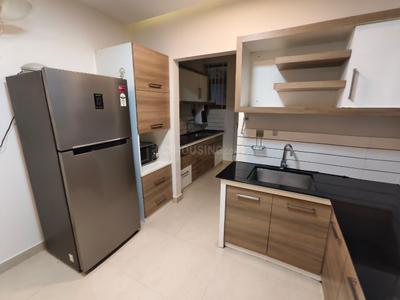 Kitchen Image of 1500 Sq.ft 2 BHK Apartment / Flat for rent in Good Walk On The Clouds, Malaparamba Kozhikode for Rs. 35000