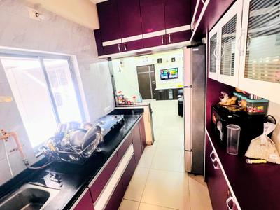 Kitchen Image of 928 Sq.ft 2 BHK Apartment / Flat for sale in NB Silver Pearl, Chanakyapuri Ahmedabad for Rs. 5500000