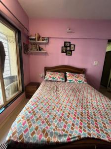 Bedroom Image of 530 Sq.ft 1 BHK Apartment / Flat for rent in Vijay Orovia, Hiranandani Estate Thane for Rs. 22000