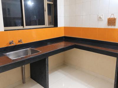Kitchen Image of 600 Sq.ft 1 BHK Apartment / Flat for rent in Raviraj Citadel Enclave, Ghorpadi Pune for Rs. 22000