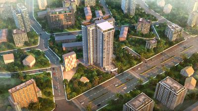 Image of 570 Sq.ft 1 BHK Apartment / Flat for sale in Landmark Aristo, Kalyan East, Kalyan for Rs. 4200000