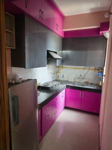 Kitchen Image of 585 Sq.ft 1 BHK Apartment / Flat for rent in Aditya Urban Homes, Bamheta Village Ghaziabad for Rs. 16500