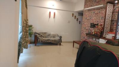 Living Room Image of 1020 Sq.ft 2 BHK Apartment / Flat for rent in Wildwoods, Wagholi Pune for Rs. 26000