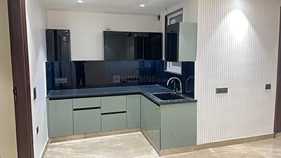 Kitchen Image of 1000 Sq.ft 3 BHK Builder Floor for sale in Rajpur Khurd Extension New Delhi for Rs. 8500000