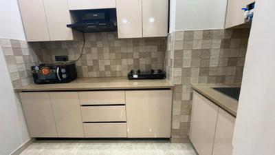 Kitchen Image of 1000 Sq.ft 1 BHK Independent House for rent in Sector 52 Gurgaon for Rs. 35000