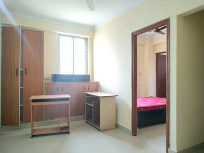 Living Room Image of 450 Sq.ft 1 BHK Apartment / Flat for rent in Bommanahalli Bengaluru for Rs. 12800