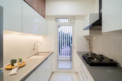 Kitchen Image of 497 Sq.ft 1 BHK Apartment / Flat for sale in Godrej The Trees, Vikhroli East Mumbai for Rs. 19900000
