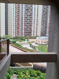 Balcony Image of 1000 Sq.ft 3 BHK Apartment / Flat for rent in Shapoorji Pallonji Sensorium Phase I, Maan Pune for Rs. 40000