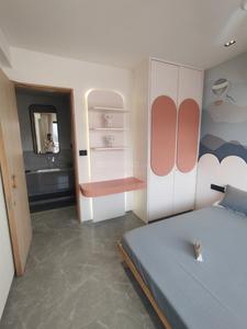 Bedroom Image of 1725 Sq.ft 3 BHK Apartment / Flat for sale in Om Swarna Sopan, Adajan Surat for Rs. 6500000