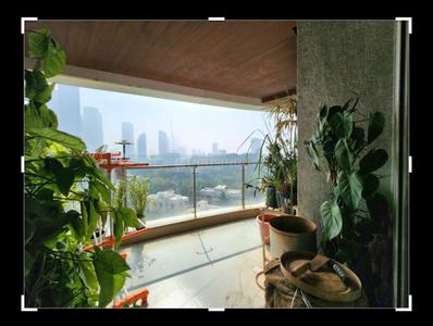 Balcony Image of 2500 Sq.ft 4 BHK Duplex for sale in Spark Desai Oceanic, Worli Mumbai for Rs. 115000000