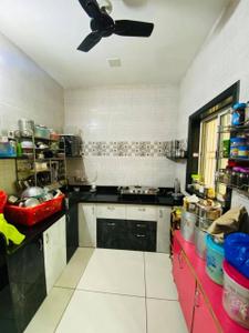 Kitchen Image of 1150 Sq.ft 2 BHK Apartment / Flat for rent in Jodhpur Tekra Ahmedabad for Rs. 32000