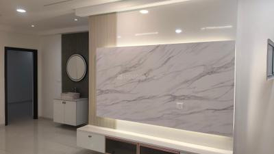 Living Room Image of 1700 Sq.ft 3 BHK Apartment / Flat for rent in Rajapushpa Provincia, Narsingi Hyderabad for Rs. 73000