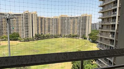 Image of 1850 Sq.ft 3 BHK Apartment / Flat for rent in Adani The Meadows, Shantigram, Ahmedabad for Rs. 44000