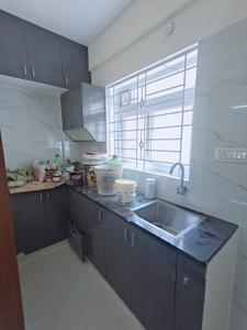 Kitchen Image of 700 Sq.ft 2 BHK Builder Floor for rent in Teachers Colony Bengaluru for Rs. 35000