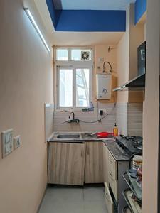 Kitchen Image of 600 Sq.ft 1 BHK Apartment / Flat for rent in Rishabh Cloud 9 Towers, Vaishali Ghaziabad for Rs. 24000