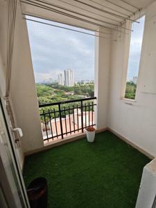 Balcony Image of 1915 Sq.ft 3 BHK Apartment / Flat for rent in Prestige Kensington Gardens, Jalahalli Bengaluru for Rs. 55000