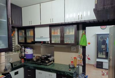 Kitchen Image of 833 Sq.ft 2 BHK Apartment / Flat for sale in Dhabli Indore for Rs. 3200000
