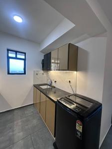 Kitchen Image of 575 Sq.ft 1 BHK Apartment / Flat for rent in Vyttila Kochi for Rs. 35000