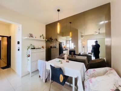 Living Room Image of 1200 Sq.ft 2 BHK Apartment / Flat for rent in Adani Aster Neo, Shantigram Ahmedabad for Rs. 45000