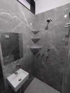 Bathroom Image of 850 Sq.ft 1 BHK Builder Floor for rent in Mansarovar Jaipur for Rs. 15500