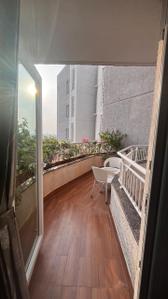 Balcony Image of 2356 Sq.ft 3.5 BHK Apartment / Flat for rent in L And T Raintree Boulevard, Sahakara Nagar Bengaluru for Rs. 130000