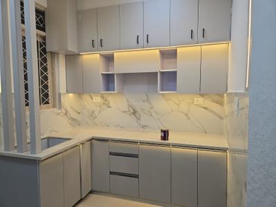 Kitchen Image of 650 Sq.ft 1 BHK Builder Floor for sale in Indirapuram Ghaziabad for Rs. 4000000