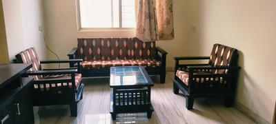 Hall Image of 740 Sq.ft 2 BHK Apartment / Flat for rent in Wakad Pune for Rs. 27000