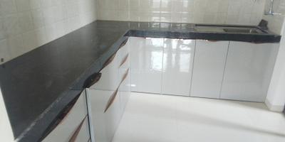 Kitchen Image of 711 Sq.ft 2 BHK Apartment / Flat for rent in Shapoorji Pallonji Sensorium Phase I, Maan Pune for Rs. 25500
