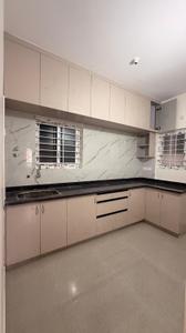 Kitchen Image of 600 Sq.ft 1 BHK Apartment / Flat for rent in Nagavara Bengaluru for Rs. 20000