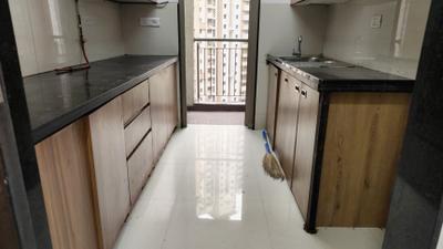 Kitchen Image of 800 Sq.ft 2 BHK Apartment / Flat for rent in Lodha Splendora, Thane West Thane for Rs. 29000