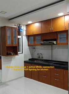 Kitchen Image of 580 Sq.ft 1 BHK Apartment / Flat for sale in Legacy Bellezza, Tathawade Pune for Rs. 4500000